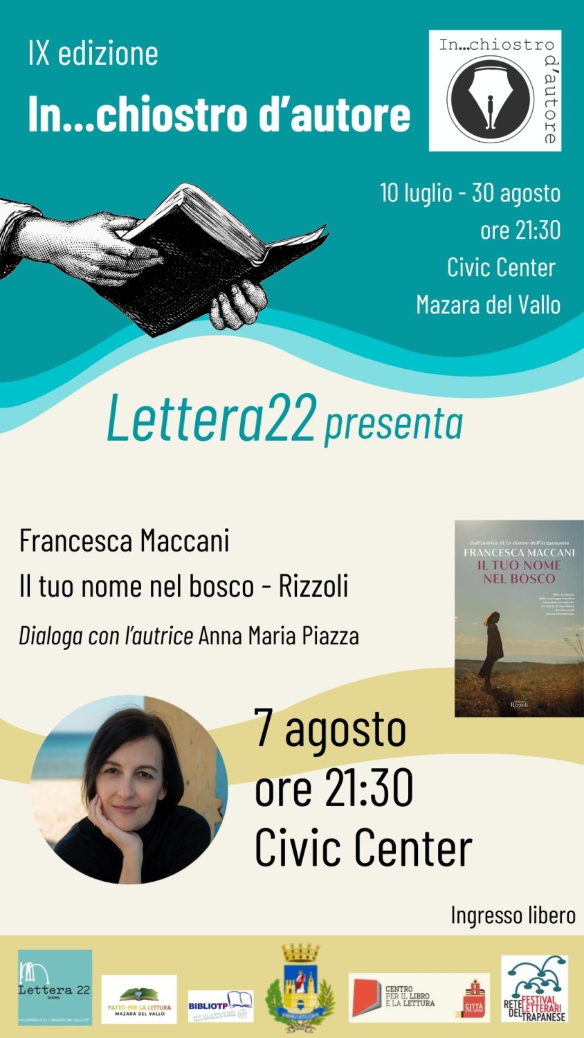 https://www.tp24.it/immagini_articoli/06-08-2026/1786009399-0-mazara-francesca-maccani-presenta-il-tuo-nome-nel-bosco-a-in-chiostro-d-autore.jpg