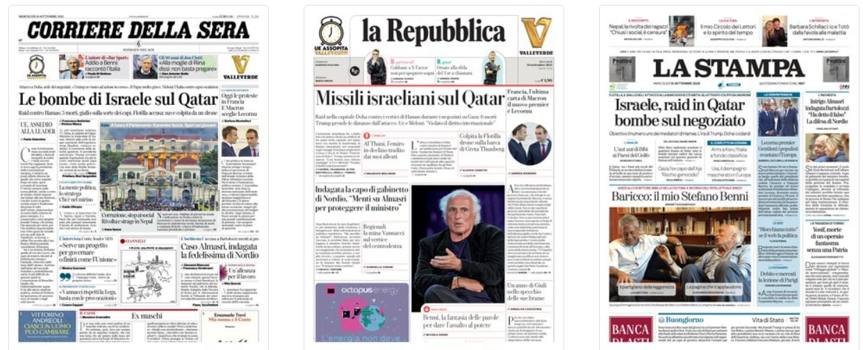 https://www.tp24.it/immagini_articoli/10-09-2025/1757482390-0-10-settembre-israele-colpisce-il-qatar-caos-in-francia-addio-a-stefano-benni.png