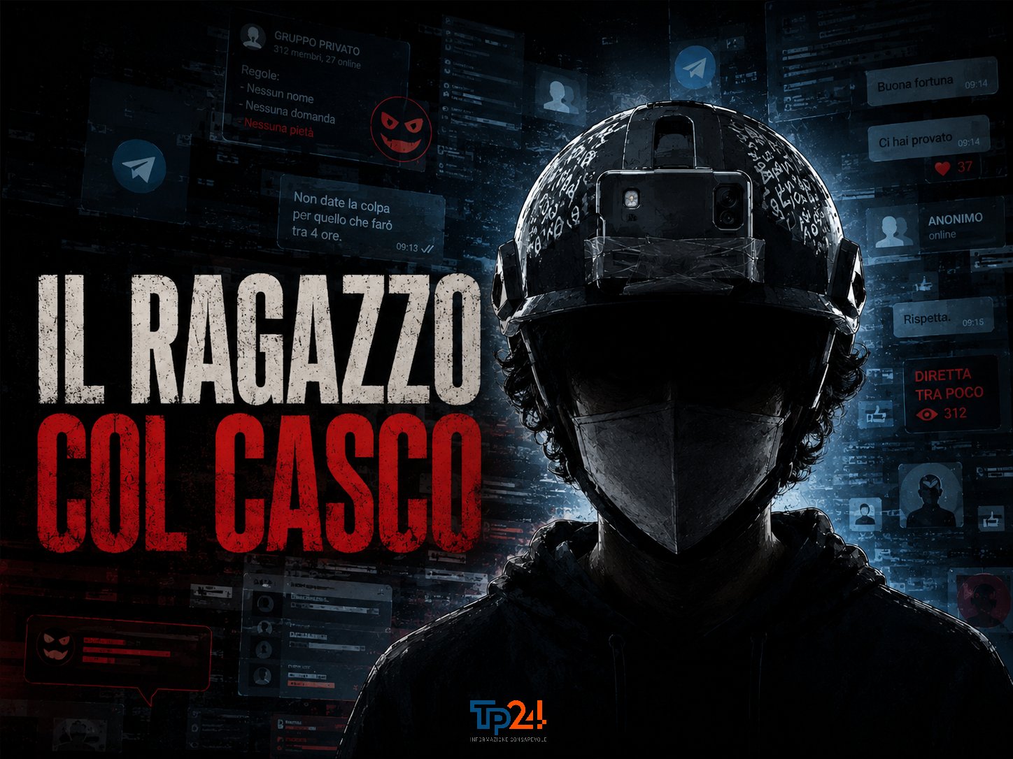 Il ragazzo con il casco. Viaggio nell'abisso digitale che ha armato il dodicenne di San Vito Lo Capo / 1  