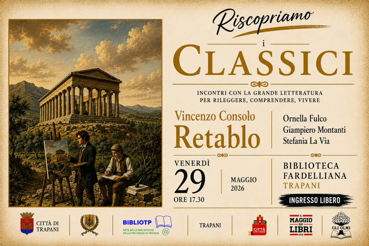 https://www.tp24.it/immagini_articoli/25-05-2026/1779708537-0-trapani-riscopriamo-i-classici-alla-biblioteca-fardelliana-appuntamento-con-retablo-di-vincenzo-consolo.jpg