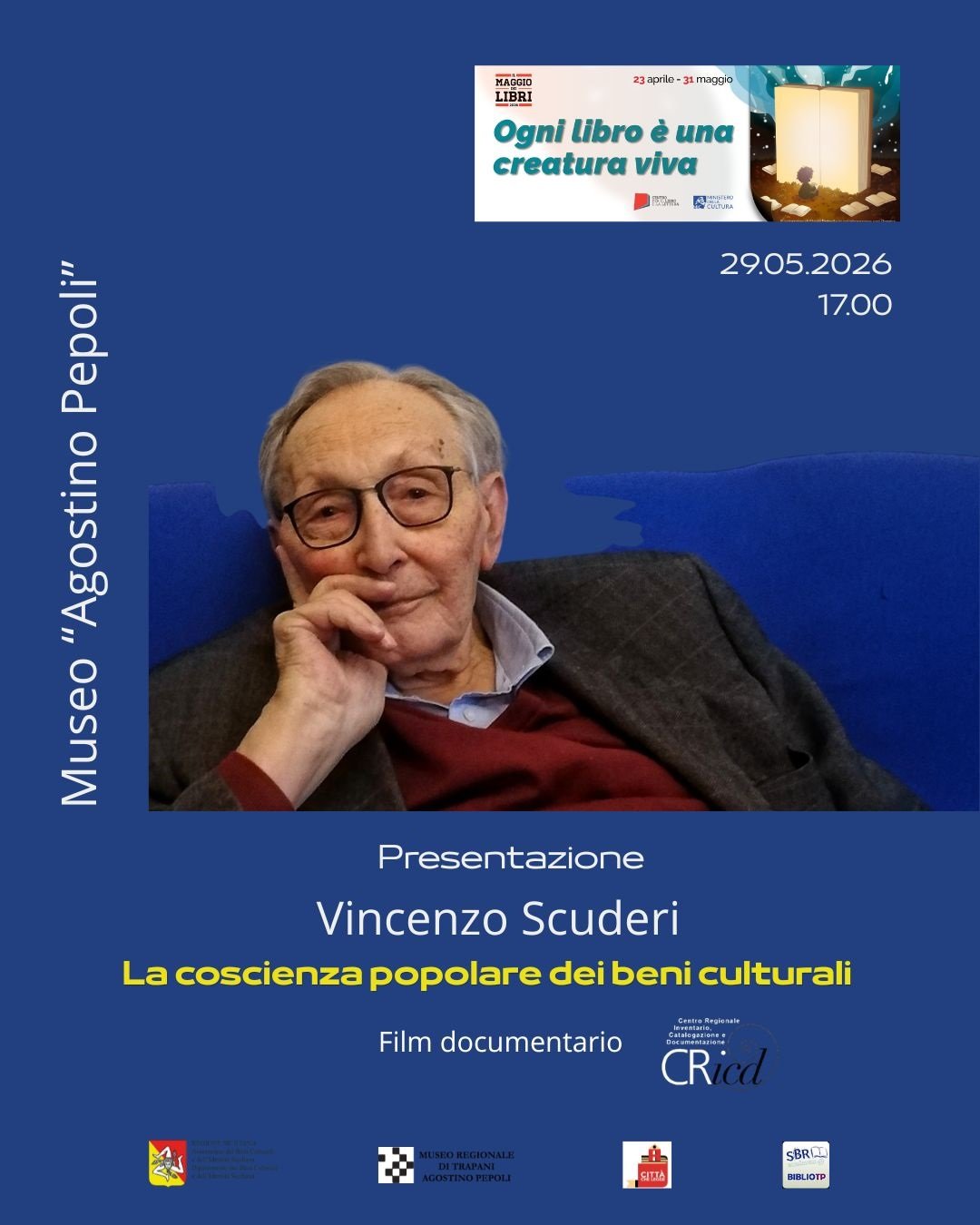 https://www.tp24.it/immagini_articoli/26-05-2026/1779784314-0-trapani-il-museo-pepoli-ricorda-vincenzo-scuderi-con-un-documentario.jpg