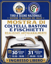 https://www.tp24.it/immagini_articoli/27-05-2026/mazara-al-tiro-a-segno-una-mostra-di-coltelli-bastoni-e-fischietti-artigianali-250.jpg