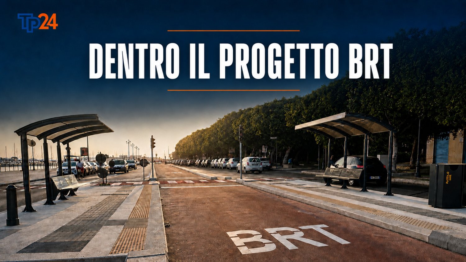  Dentro il progetto del BRT: ecco come cambia Trapani